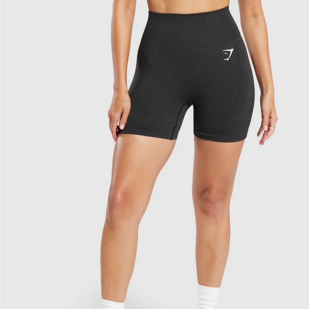 Gymshark Black Seamless Bike Shorts